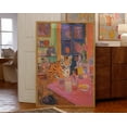 thumbnail image 1 of Tiger Poster, Maximalist Decor, Kitch Decor, Bar Drawing, Bar Cart Decor, Kitchen Wall Decor, Trendy Art Prints, Home Decor, Colorful Art, 24x36 UNFRAMED, 1 of 2