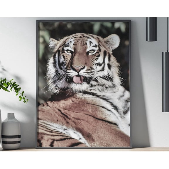 Tiger Poster, Poster Print, Wildlife, Nature, Animals, Poster Only