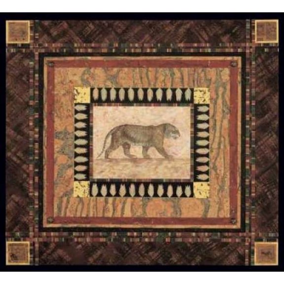 Tiger Poster Print by Pamela Gladding (24 x 24)