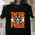 thumbnail image 1 of Tiger Pride Mascot Inspired School Sports Spirit Athletic Unisex T-Shirt, up to size 3XL., 1 of 2