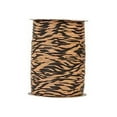 thumbnail image 1 of Tiger Print Paper Matte Raffia - 1/2"W x 100 Yds. Per Roll - Pack of 2, 1 of 1