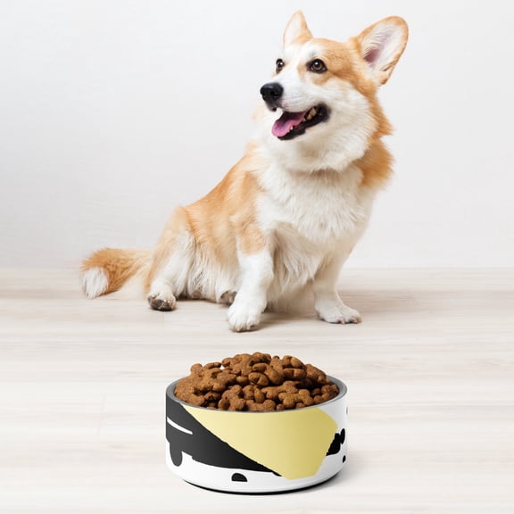 Tiger Print Pet bowl