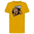 thumbnail image 1 of Tiger Rawrr T-Shirt Men -Image by Shutterstock, Male Medium, 1 of 2