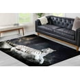 thumbnail image 1 of Tiger Rugs, Man Cave Rugs, Farmhouse Rug, Animal Rugs, Bath Rug, Runner Rug, Pet Friendly Rug, Customs Rug, Corridor Rug, Car Mat, 2.6'x4' - 80x120 cm, 1 of 8