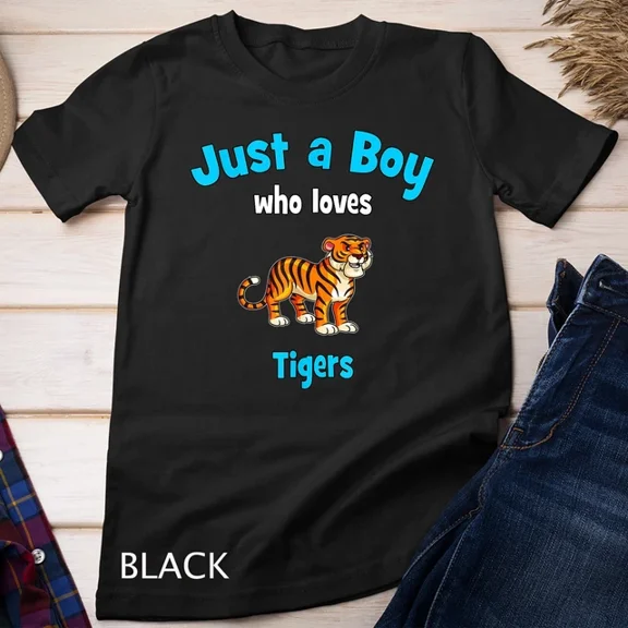 Tiger Shirt For Boys Kids Tiger T-Shirt Unisex S-5XL Hot Trending Shirt, Vintage Birthday Gift