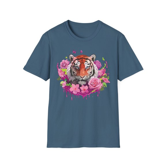 Tiger Shirt, Shirt with Tiger, Animal Tee, Shirt with Animals