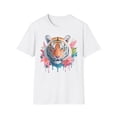thumbnail image 1 of Tiger Shirt, Shirt with Tiger, Animal Tee, Shirt with Animals, 1 of 92
