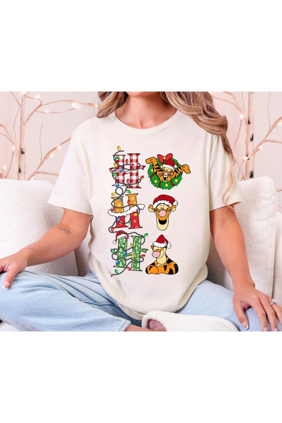 Tiger Shirt, T-shirt, Festive Winter Tee All Size S-5Xl