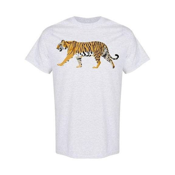 Tiger Side View T-Shirt Men -Image by Shutterstock, Male Small