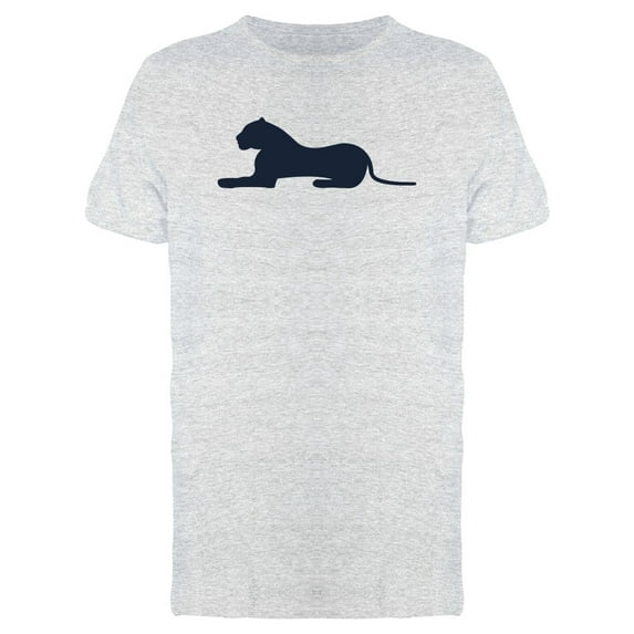 Tiger Silhouette Grunge T-Shirt Men -Image by Shutterstock, Male Large