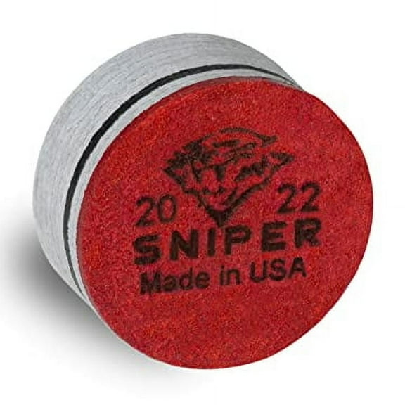Tiger Sniper Laminated Pool Billiard CUE TIP - 1 pc - 14 mm