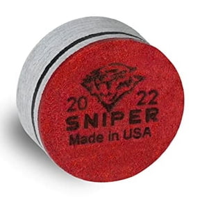 Tiger Sniper Laminated Pool Billiard CUE TIP - 1 pc - 14 mm