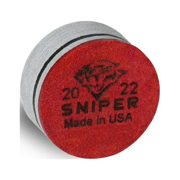 Tiger Sniper Laminated Pool Billiard Cue Tip