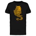 thumbnail image 1 of Tiger Spirit Light Icon T-Shirt Men -Image by Shutterstock, Male 3X-Large, 1 of 2
