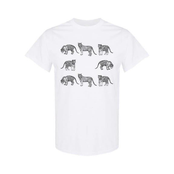 Tiger Stances T-Shirt Women -Image by Shutterstock, Female Medium