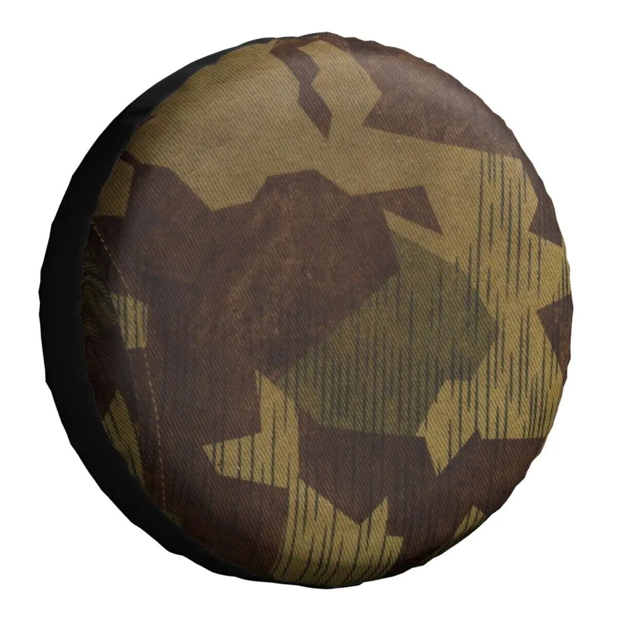 Tiger Stripe Camo Spare Tire Cover Bag Pouch for Jeep Pajero Military