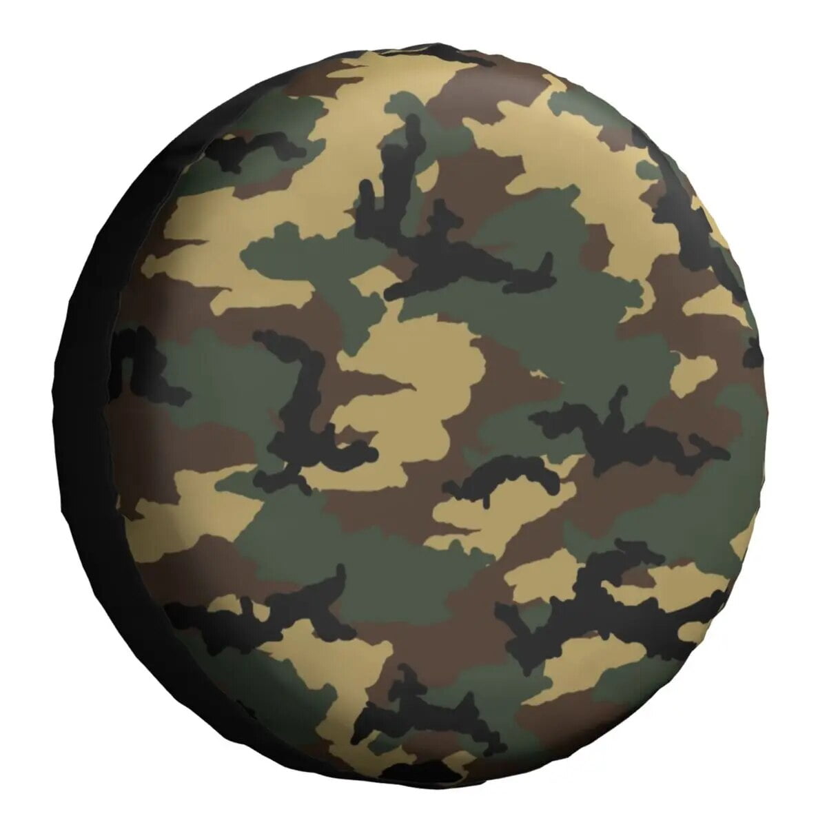 Tiger Stripe Camo Spare Tire Cover Bag Pouch for Jeep Pajero Military