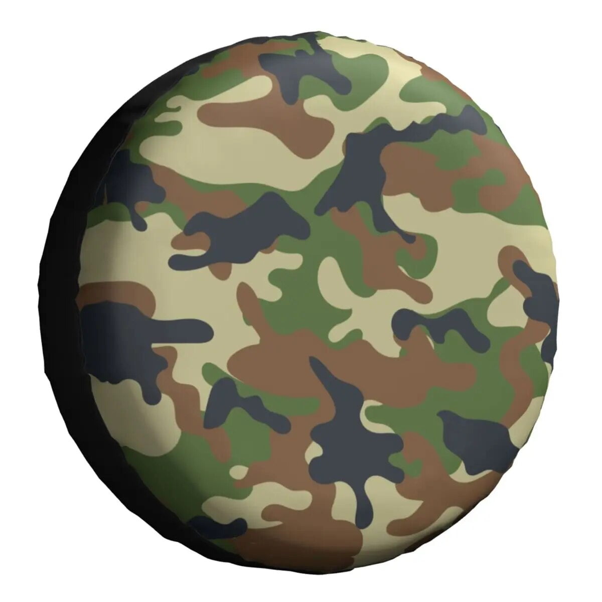 Tiger Stripe Camo Spare Tire Cover Bag Pouch for Jeep Pajero Military