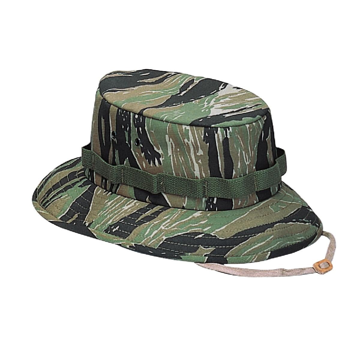 Tiger Stripe Jungle Hat, Available in 5 sizes