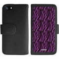 thumbnail image 1 of Tiger Stripes Purple Design on Apple iPhone 5SE/5s/5 Wallet Folio Case by Coveroo, 1 of 1