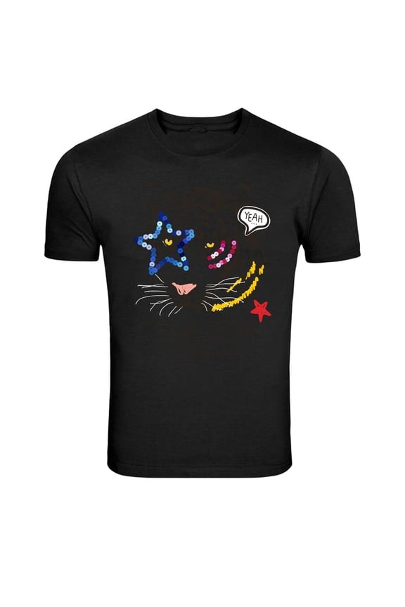 Tiger Style Yeah Cartoon Tiger Graphic T-Shirt