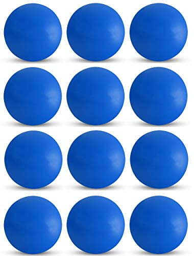 Tigertail Sports Recreational-Quality (1-Star, 40mm) Ping Pong Balls - Red,  Yelow, Blue, Purple, Green, Orange (2 Each), 12-Pack