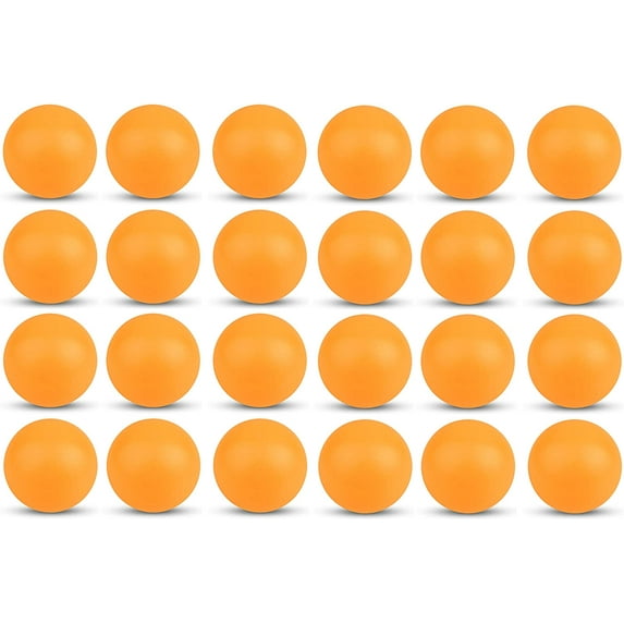 Tiger Tail Sports Recreational-Quality (1-Star, 40mm) Ping Pong Balls (Orange, 12-Pack)