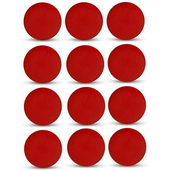 Tiger Tail Sports Recreational-Quality (1-Star, 40mm) Ping Pong Balls (Red, 12-Pack)