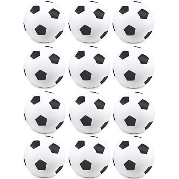 Tiger Tail Sports Recreational-Quality (1-Star, 40mm) Ping Pong Balls (Soccer, 12-Pack)