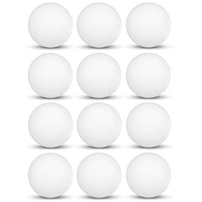 Tiger Tail Sports Recreational-Quality (1-Star, 40mm) Ping Pong Balls (White, 12-Pack)