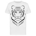 thumbnail image 1 of Tiger Tattoo Graphic T-Shirt Men -Image by Shutterstock, Male Small, 1 of 2