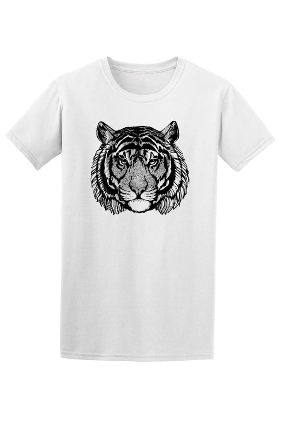 Tiger Tattoo Sport Logo T-Shirt Men -Image by Shutterstock, Male Small