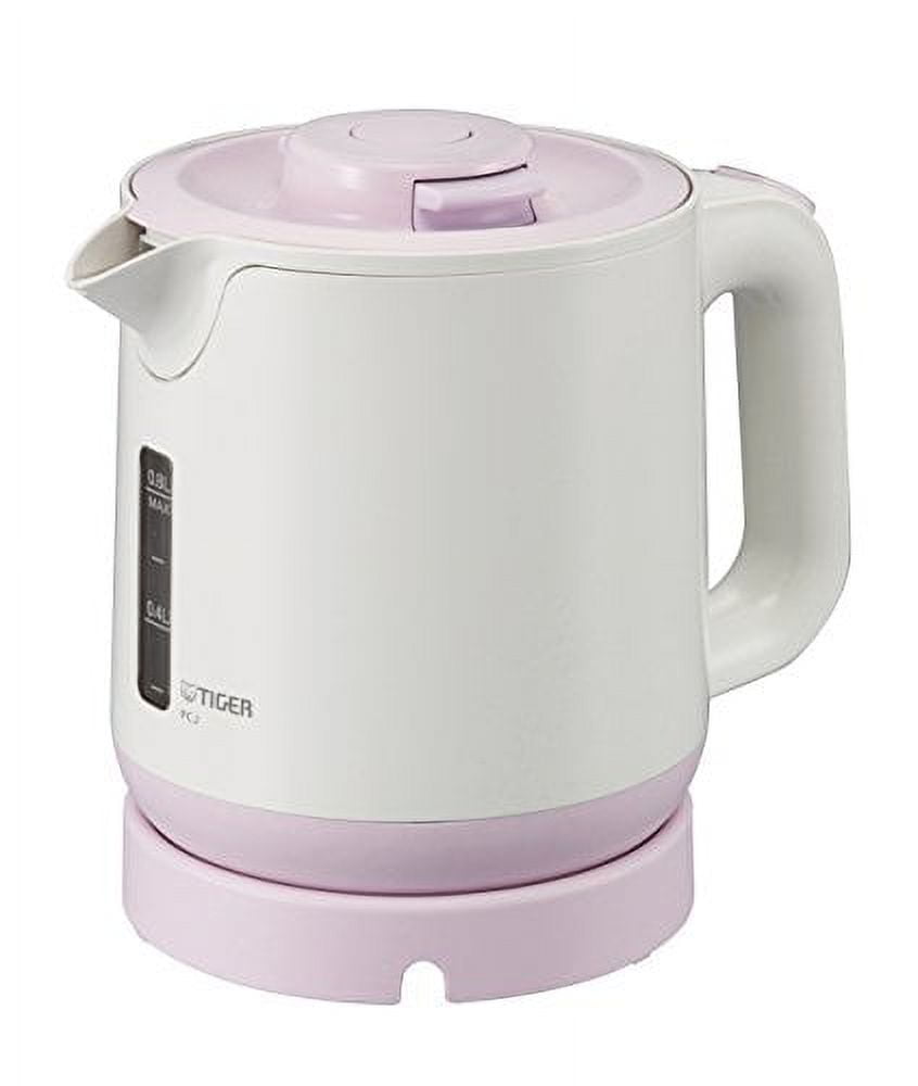 Tiger Electric Kettle 800ml Pearl White Steam-less Wakuko Pch-g080-wp for  sale online