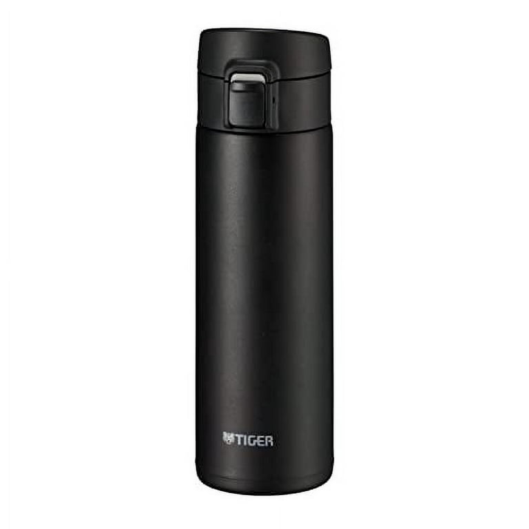 Tiger Thermos Water Bottle 480ml Tiger Thermos TIGER Mug Bottle One Touch  Lightweight MKA-K048KK Black