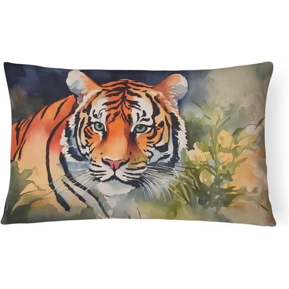 Tiger Throw Pillow DAC2992