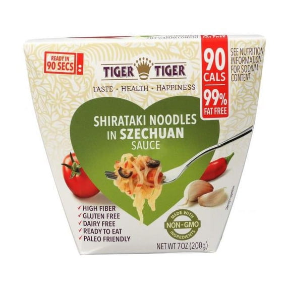 Tiger Tiger 233814 7 oz Shirataki Noodles in Szechuan Sauce Meal