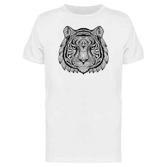 Tiger Tribal Sketch Tee Men's -Image by Shutterstock