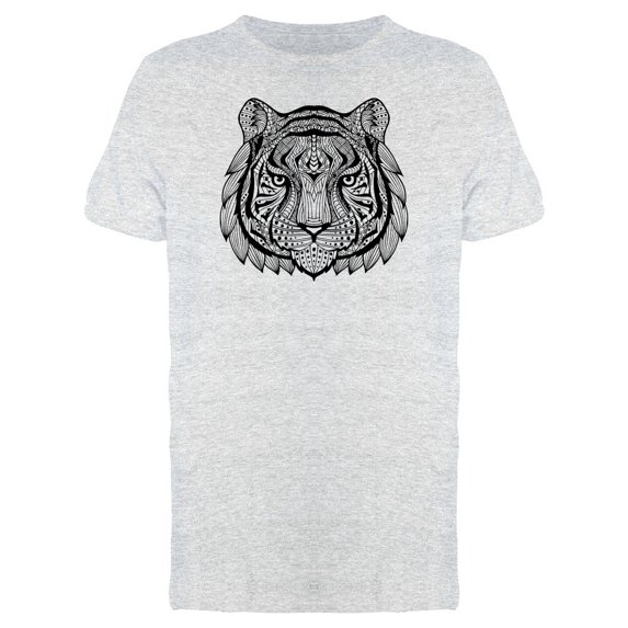 Tiger Tribal Sketch Tee Men's -Image by Shutterstock