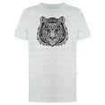 thumbnail image 1 of Tiger Tribal Sketch T-Shirt Men -Image by Shutterstock, Male x-Large, 1 of 2