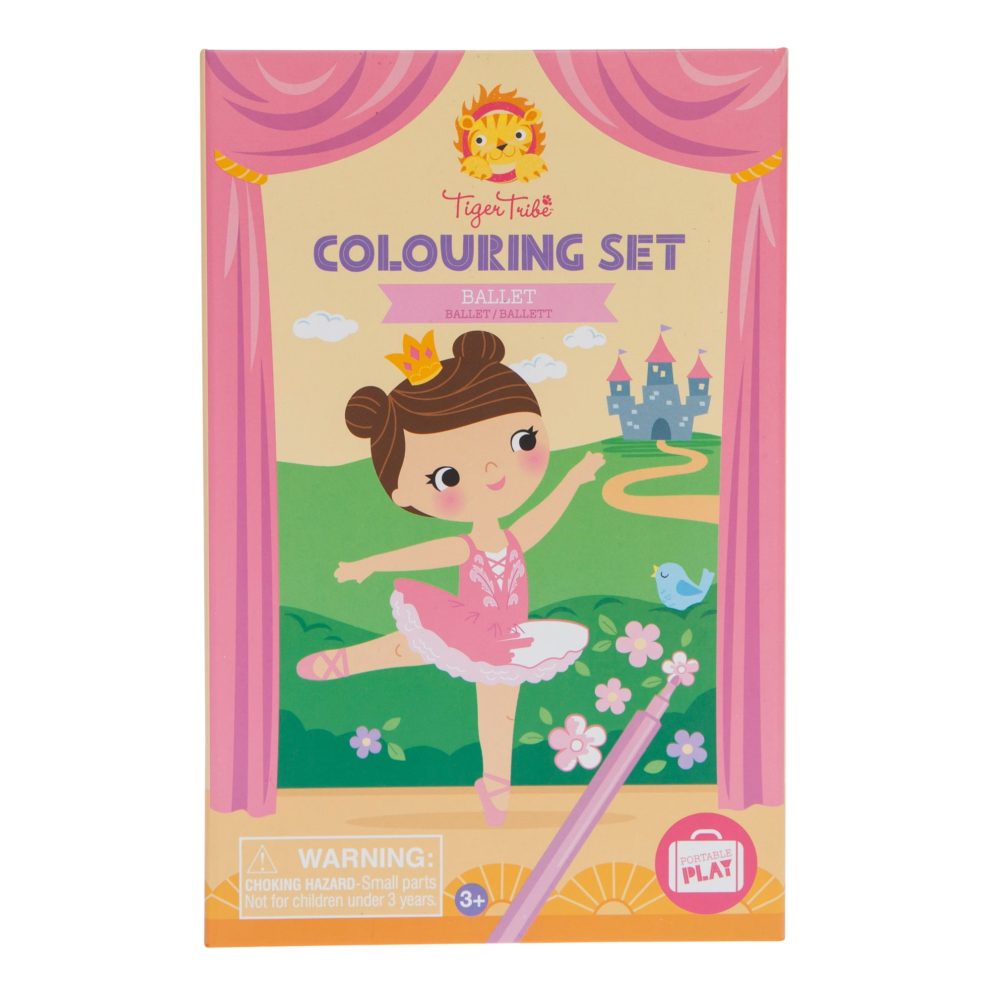 Tiger Tribe: Coloring Set - Ballet - Activity Set w/ Stickers, Themed ...