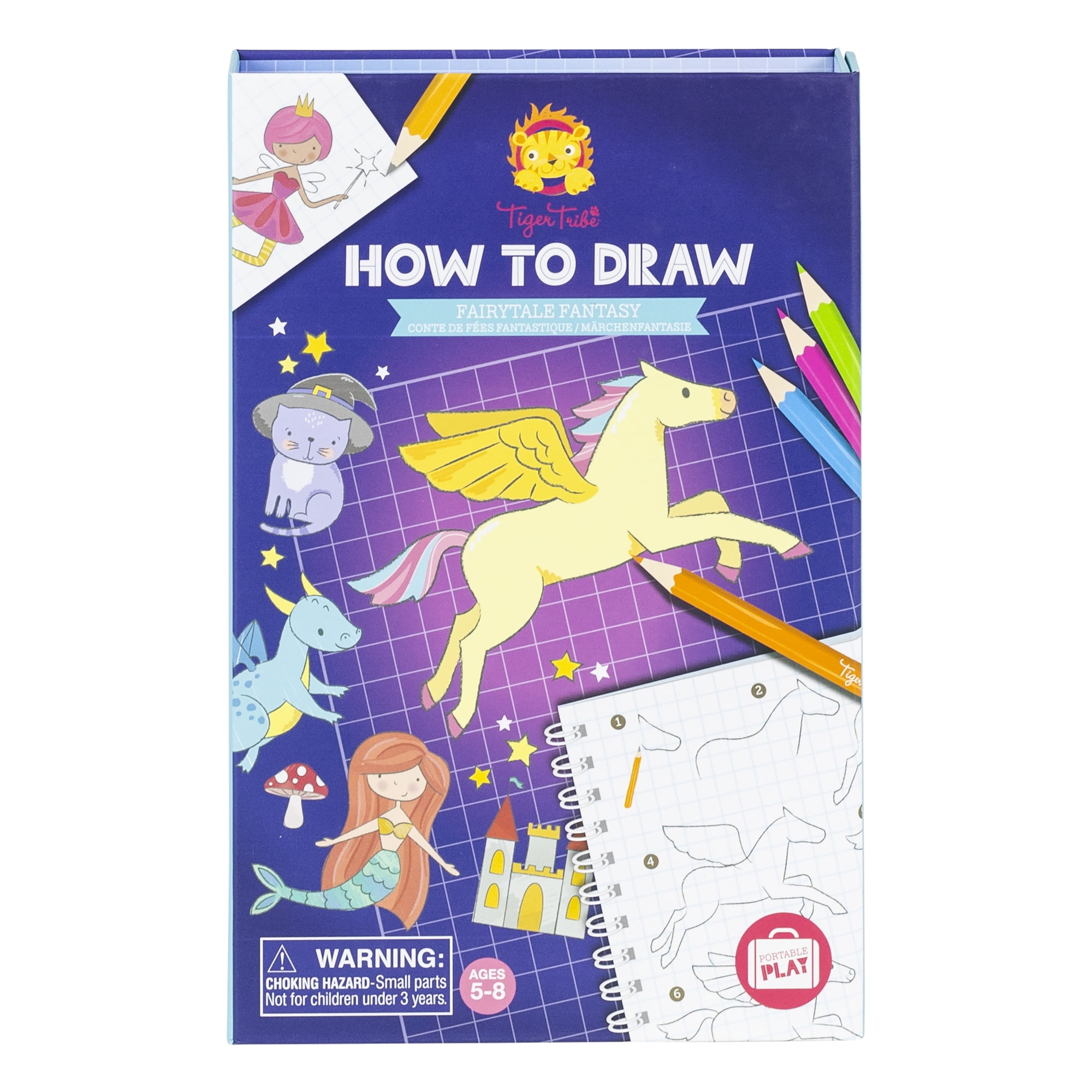 Tiger Tribe: How to Draw - Fairytale Fantasy - Creative Artistic Set ...