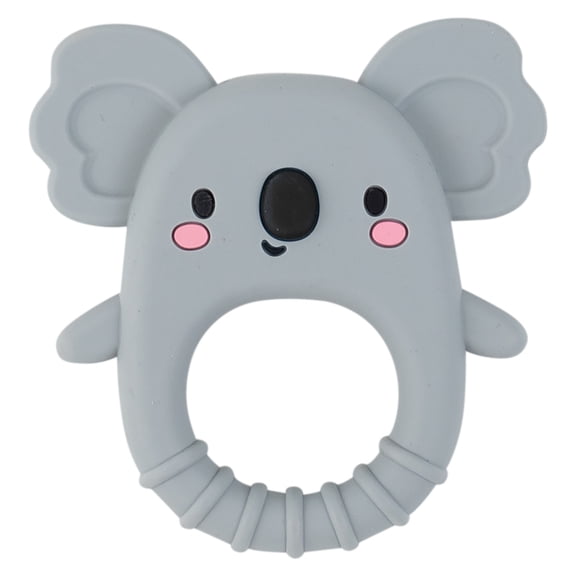 Tiger Tribe Silicone Teether Koala Soft BPA-Free Teething Relief Sensory Toy for Infants Newborns 0-18 Months