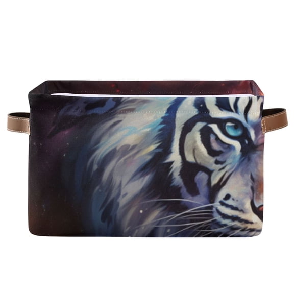 Tiger Universe Storage Bins Baskets With Handles Storage Box Clothes Organizer Organization Toys