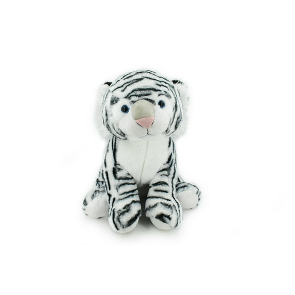 Tiger, White, Stuffed Animal, Educational, Plush Realistic Figure, Lifelike Model, Replica, Gift, 20" F3266 B391