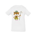 thumbnail image 1 of Tiger With A Net T-Shirt Infant -Image by Shutterstock,  12 Months, 1 of 4