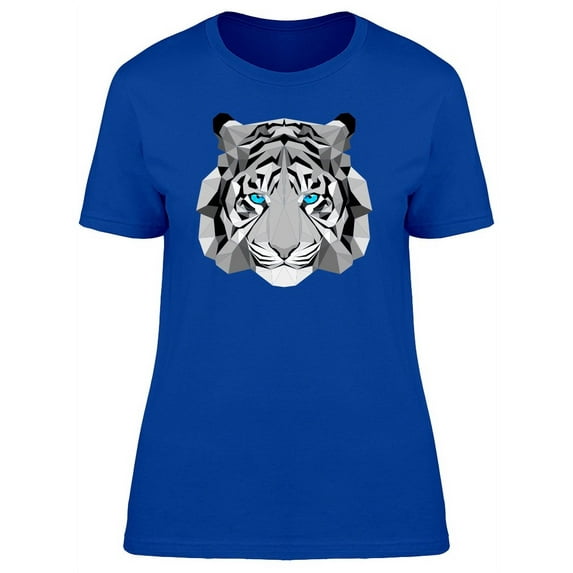 Tiger With Blue Eyes T-Shirt Men -Image by Shutterstock, Male Small
