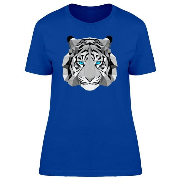 Tiger With Blue Eyes T-Shirt Men -Image by Shutterstock, Male Small