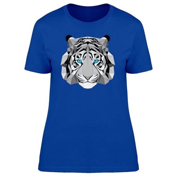 Tiger With Blue Eyes Tee Men's -Image by Shutterstock