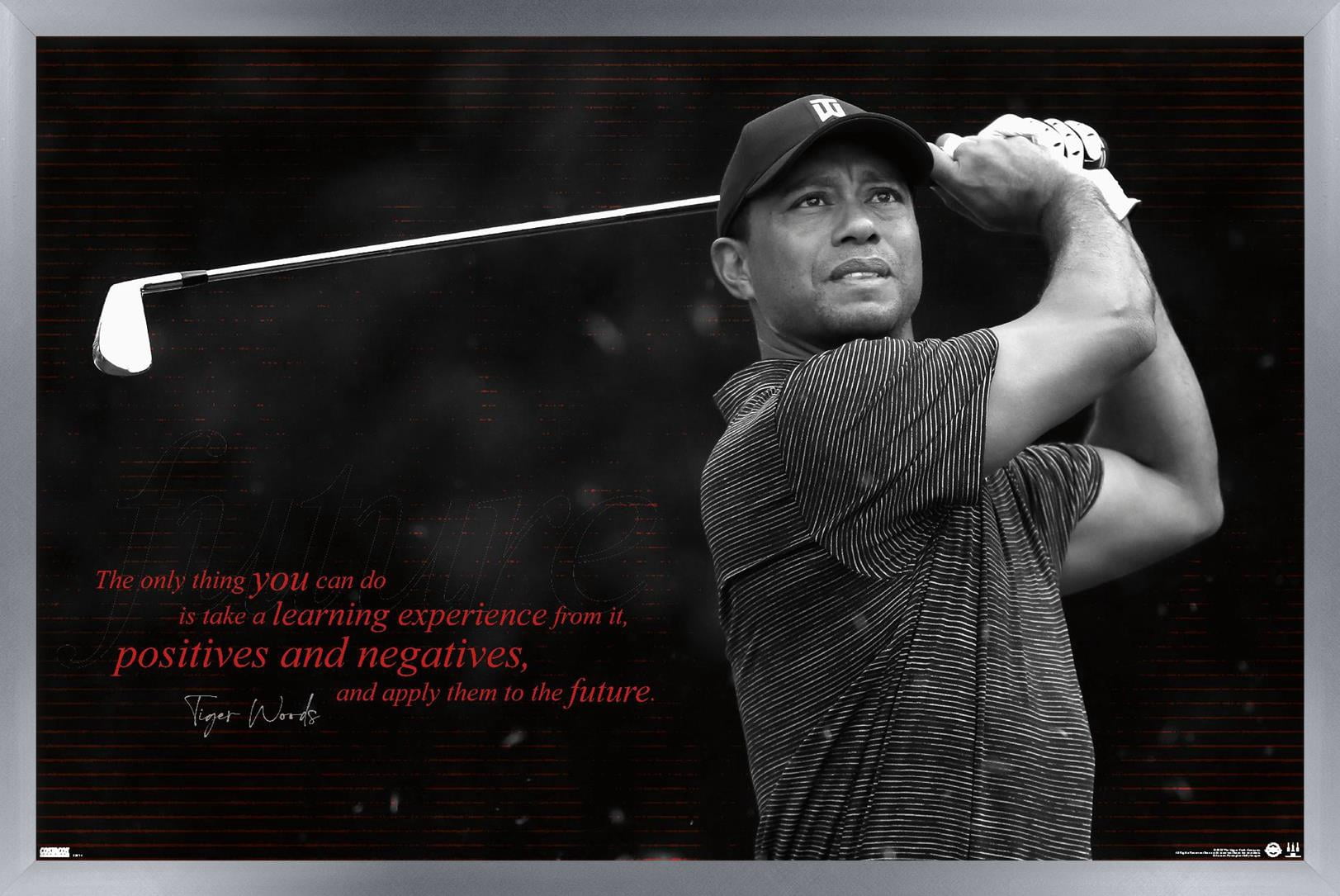 Tiger Woods - Future Wall Poster, 22.375" x 34" Framed
