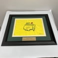 thumbnail image 1 of Tiger Woods Signed 2019 Masters Framed Flag UDA Upper Deck Authenticated, 1 of 7